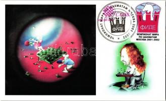 30 db megíratlan modern motívum képeslap, 3 db sakk témájú humoros grafika sorozat / 30 unused moder...