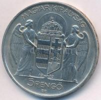 1939. 5P Ag "Horthy balra" T:2,2- polírozott