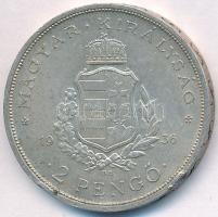 1936. 2P Ag "Liszt Ferenc" T:2 kis ph