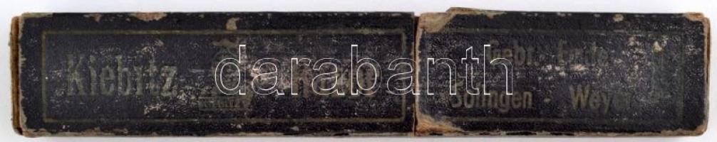 "Kiebitz" Solingen borotva, eredeti dobozában, jó állapotban