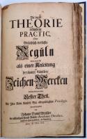 3 db 17-18. századi német nyelvű művészeti kézikönyv: Testelin, Henri: Anmerkungen der fürtrefflichs...