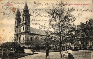 Szabadka, Subotica; Mária Terézia templom és parókia / church, parish (EK)