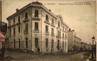 Béziers, Bank of France, Avenue St. Saens (EK)