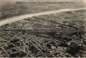 Bordeaux, Gare Saint Jean / railway station, view from balloon