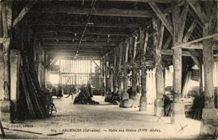 Argences, Halle aux Grains / granary hall, interior (EK)