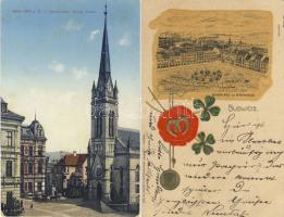 10db külföldi képeslap főleg Cseh és Morvaország