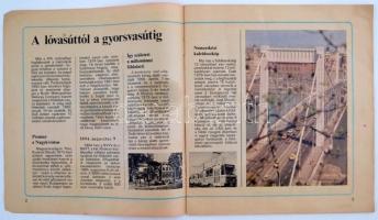 cca 1980 M3 Nagyvárad tér-Kőbánya-Kispest vasútállomás nyomtatvány, pp.:31, 22x20cm