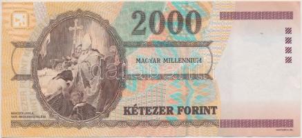 2000. 2000Ft "Millennium" T:II-