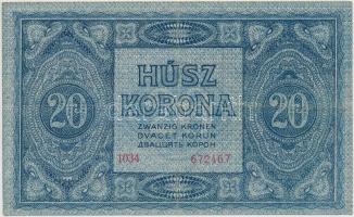 1919. július 15. 20K T:III szép papír!