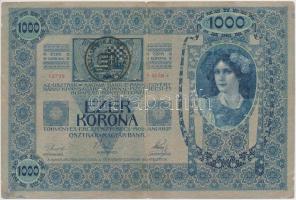 1902. 1000K román ellenbélyegzővel T:III