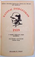 1919 Katonai zseb-lexikon, a legújabb szablyzatok alapján összeállította: Zachár Sándor vezérkari őr...