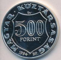 1994. 500Ft Ag "Kossuth Lajos" tanúsítvánnyal T:PP