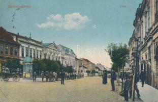 3 db RÉGI magyarországi városképes képeslap, 2 db Budapesti lap, az egyiken az 1939-es BNV, 1 db Sátoraljaújhely / 3 old Hungarian town view postcards, 2 cards about Budapest, on one of them BNV (Budapest International Faire) 1939, 1 Sátoraljaújhely