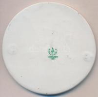 1972. "1000 éves Székesfehérvár 972-1972" jelzett "Hollóháza" porcelán plakett (...
