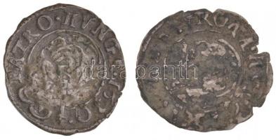 1620K-B Denár Ag "II. Mátyás" (0.45g) + 1626K-B Denár Ag "II. Ferdinánd" kisebb ...