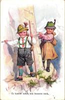 Es kommt selten was besseres nach / Hiking children, B.K.W.I. 775-6. s: K. Feiertag