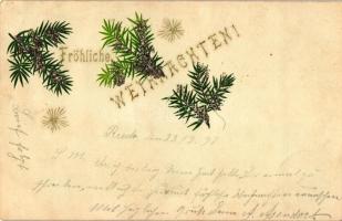 1898 Christmas, decorated (Rb)