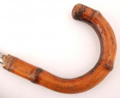 Tőrösbot, nád hüvellyel, m: 99 cm, pengehossz: 59,5 cm