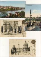 8 db Ausztria és Olaszország háború előtti lap