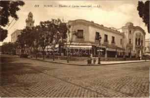 Tunis, Theatre, Municipal casino, Grand Cafe (EB)