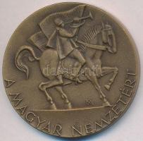 Kiss Nagy András (1930-1997) 1989. "Az Erdélyi Menekültekért" Br emlékérem műbőr tokban ta...