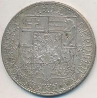 Csehszlovákia 1933. 20K Ag "Ipar, mezőgazdaság, üzlet" T:2-
Czechoslovakia 1933. 20 Korun...