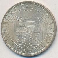 Csehszlovákia 1928. 10K Ag "Masaryk" T:2
Czechoslovakia 1928. 10 Korun Ag "Masaryk&q...