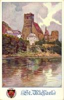Sankt Michael im Lungau, Deutscher Schulverein Karte No. 297, German art postcard, s: AR (EK)