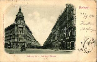 Budapest VI. Andrássy út, Deutsch üzlete, Emb. (EK)