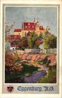 Eggenburg; Deutscher Schulverein Karte No. 585, German art postcard, s: Rud. Schmidt (fl)