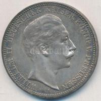 Német Államok / Poroszország 1912A 3M Ag "II. Vilmos" T:2
German States / Prussia 1912A 3...