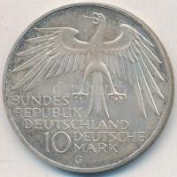 NSZK 1972G 10M Ag "Olimpia-München / Stadion" T:2 oxidáció
FRG 1972G 10 Mark Ag "Oly...