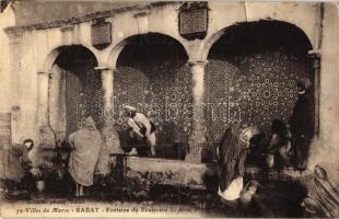 Rabat, Fontain of the Boulevard El-Alou