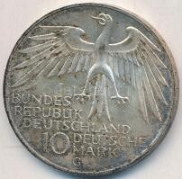 NSZK 1972G 10M Ag "Olimpia-München / Stadion" T:2 oxidáció
FRG 1972G 10 Mark Ag "Oly...