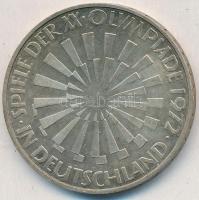 NSZK 1972D 10M Ag "Olimpia-München / Spirál" T:2
FRG 1972D 10 Mark Ag "Olymics Munic...