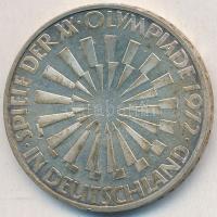 NSZK 1972D 10M Ag "Olimpia-München / Spirál" T:2
FRG 1972D 10 Mark Ag "Olymics Munic...
