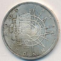 NSZK 1989D 10M Ag "2000 éves Bonn" T:2 oxidáció
FRG 1989D 10 Mark Ag "2000th Anniver...