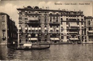 Venice, Venezia; Canal Grande, Grand Hotel