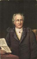 Johann Wolfgang von Goethe, litho, s: Joseph Karl Stieler (Rb)