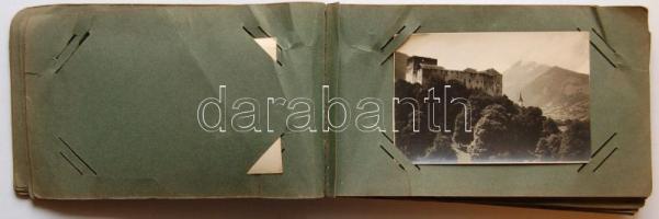 Osztrák tájak régi fotók és képeslapok albumban