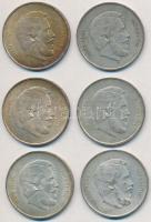 1947. 5Ft Ag "Kossuth" (6x) T:2,2-,3