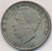 1948. 10Ft Ag "Széchenyi" T:2 patina