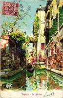 Venice, Venezia; Rio Albrizzi, litho