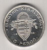 1938. 5P Ag "Szt.István" T:1 pici ph