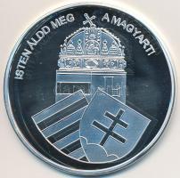 DN "Nemzetünk nagyjai - Kossuth Lajos" Ag emlékérem tanúsítvánnyal (10,37g/0.999/35mm) T:P...
