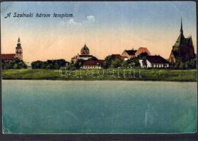 Szolnok három templom zsinagógával