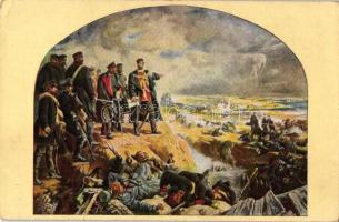 'Stürmung der Düppeler Schanzen' / Battle of Dybbol 1864, Julius Bard No. 462, s: Ernst Roeber, Dybbol-i csata 1864-ben, Julius Bard No. 462, s: Ernst Roeber