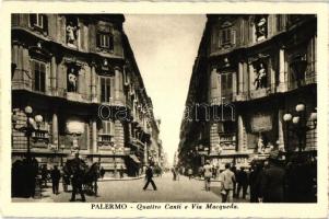 Palermo, Quattro Canti, Via Macqueda / street