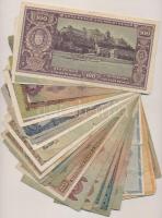 30db-os vegyes magyar pengő és adópengő bankjegy tétel T:vegyes