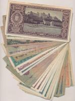 30db-os vegyes magyar pengő és adópengő bankjegy tétel T:vegyes